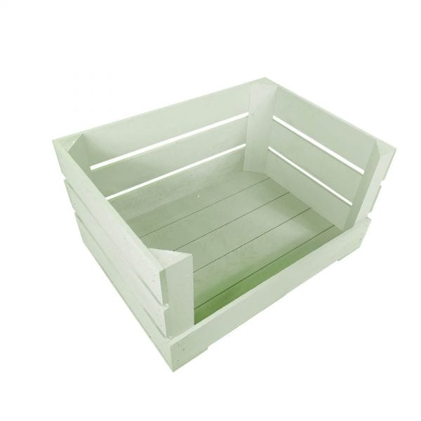 Frampton Green Drop Front Painted Crate 500x370x250