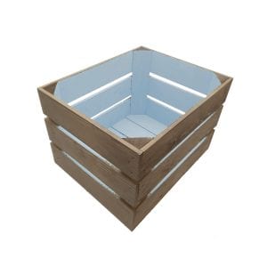 Nailsworth Blue two tone crate 300x370x250
