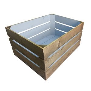 Nailsworth Blue two tone crate 500x370x250