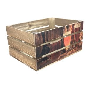Printed Barrels and Beer Crate 500x370x250