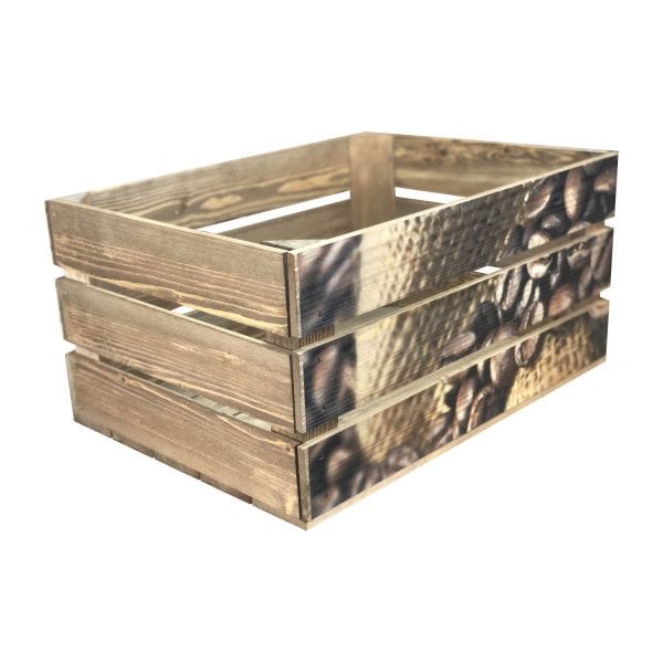 Printed Coffee Bean Crate 500x370x250