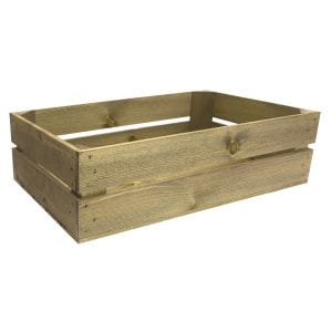 Shallow Rustic Crate 600x370x165