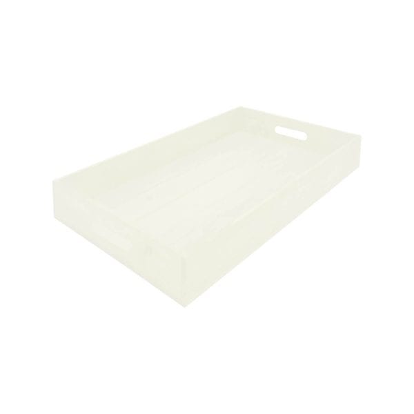 Burleigh Cream Painted Tray 600x370x80