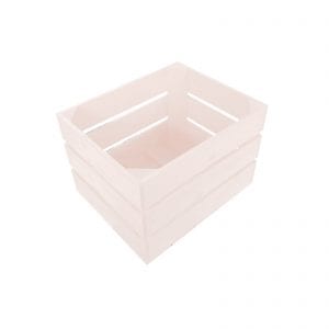 Cherington Pink Painted Crate 300x370x250