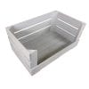 Gretton Grey Drop Front Painted Crate 600x370x250