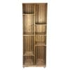 Mobile Rustic Slim 8 Crate Display 745x297x1900