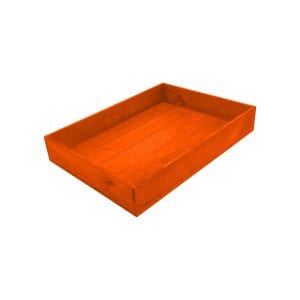 Orange Painted Box 500x370x80