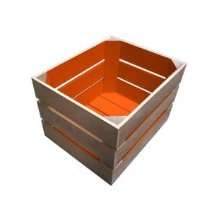 Orange Two Tone Crate 300x370x250