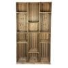 Rustic Wide 12 Crate Display 1115x297x1900