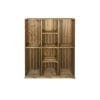 Rustic Wide 8 Crate Display 1115x297x1300