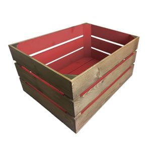 Sherston Claret Two Tone Crate 500x370x250