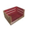 Sherston Claret Two Tone drop front crate 500x370x250