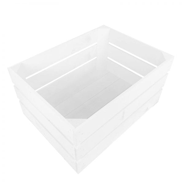 White Painted Crate 500x370x250