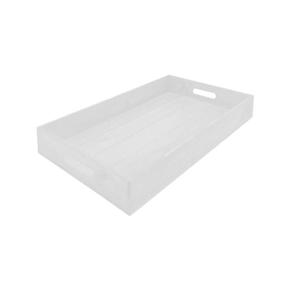 White Painted Tray 600x370x80