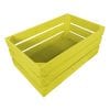 Yellow Painted Crate 600x370x250