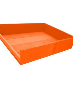 Orange Painted Portrait Letter Tray 375x290x80