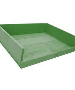 Tetbury Green Painted Landscape Letter Tray 375x290x80