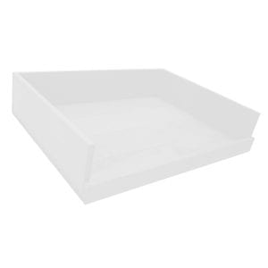 White Painted Landscape Letter Tray 375x290x80