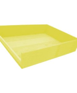 Yellow Painted Portrait Letter Tray 375x290x80